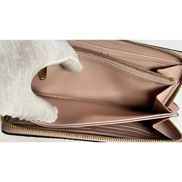 Louis Vuitton Monogram Exotics Pink Python Zippy Long Wallet - Picture 10 of 16